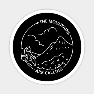 The mountains are calling Magnet